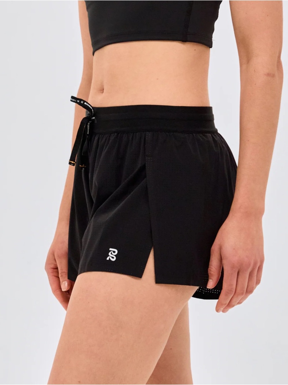 Bandit WOMEN'S VENTO™ 3" SPLIT SHORT - BLACK